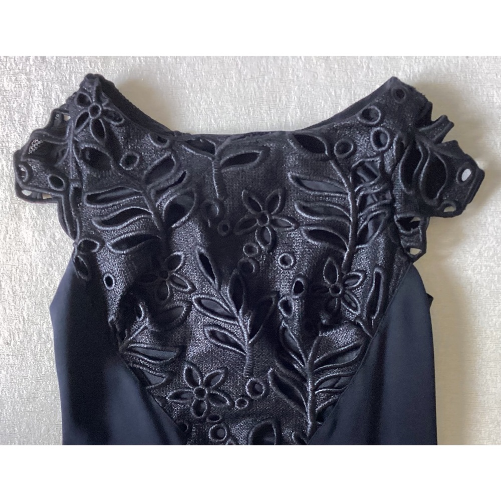 Eva Franco Jamila Dress - Black Vine Woman’s Size 2 New With Tags - Picture 6 of 16